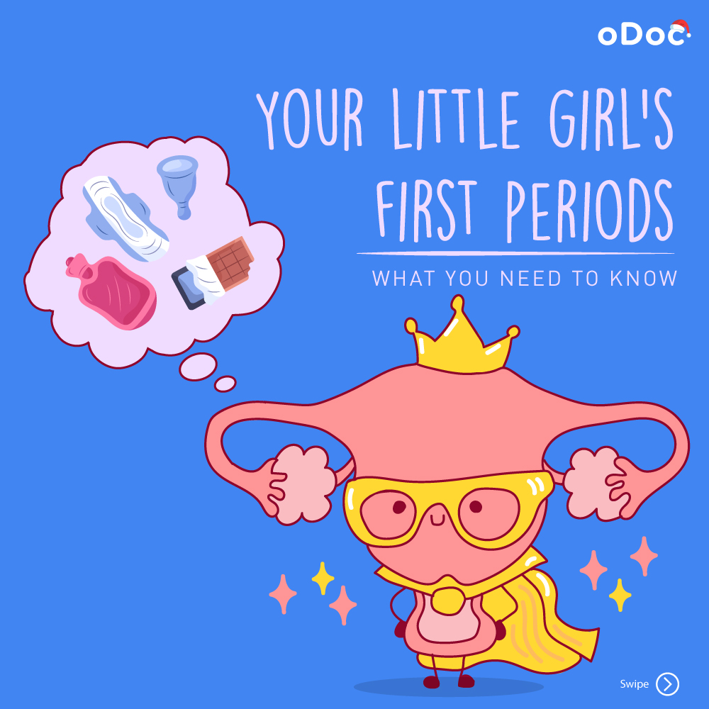 Your Little Girl’s First Period